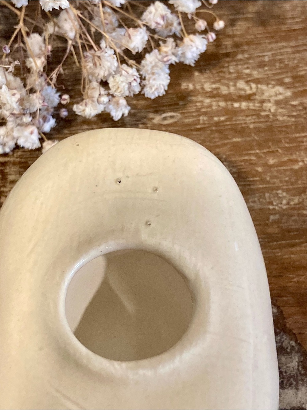 Ceramic Cowboy Hat Trinket - Cream Colored - Picture 11 of 12